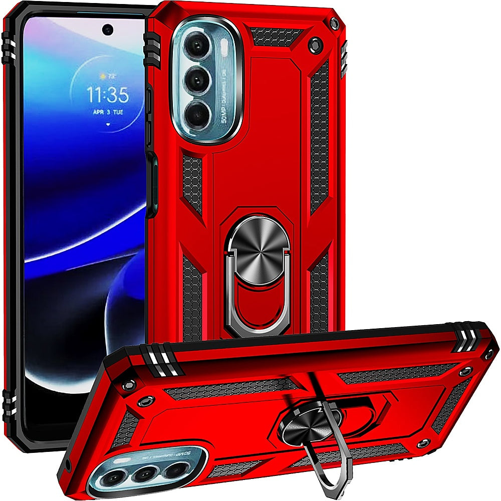 Coque hybride avec anneau pour Motorola Moto G 5G (2022) Coque hybride avec anneau pour Motorola Moto G 5G (2022)